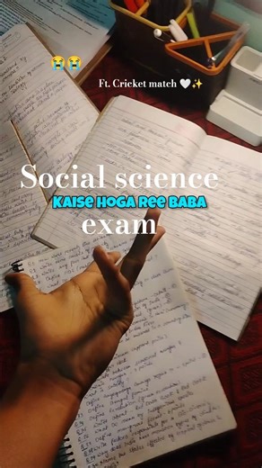 social science exam prep gone wrong|ft. cricket match #shorts #cbse10thgrader #minivlog