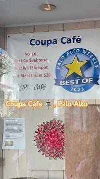 Inside Coupa Café, Palo Alto 🇺🇸 | Coffee, Startups & History