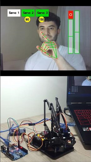Image Processing + Robotics! #arduino #robotics #arduinoproject #ai #computervision