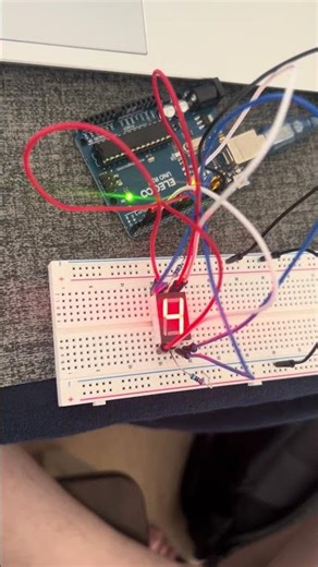 7 Segment Direct #arduino #lifeisbutadream #lifeisbutadream #binarycounter