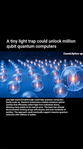 Tiny Light Trap Could Unlock Million-Qubit Quantum Computers 🤯