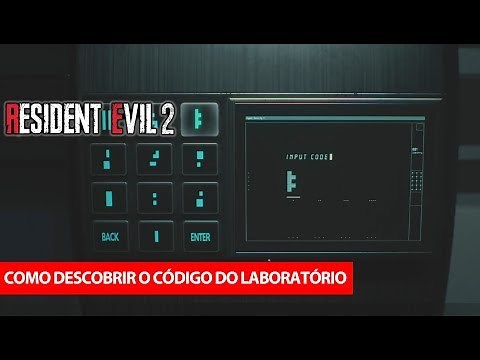 🔴 RESIDENT EVIL 2 REMAKE: COMO DESCOBRIR O CÓDIGO DO LABORATÓRIO (LAB PUZZLE)