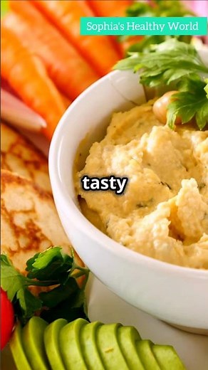 3 Surprising Health Benefits of Hummus! 🍵 by Sophia's Healthy world.