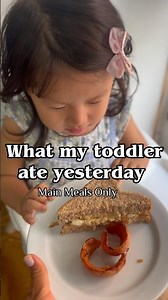 What My Toddler Eats in a Day 🍽️ | Main Meals Only 💛