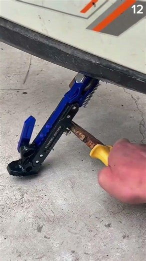 Techniques for safely removing rusty bolts using a wrench
