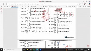 How to find Multiplicative Inverse by Adjoint Method Learn Mathematics Grade 11 Federal Board Join Zoom Online Math Class | Online Math Academe