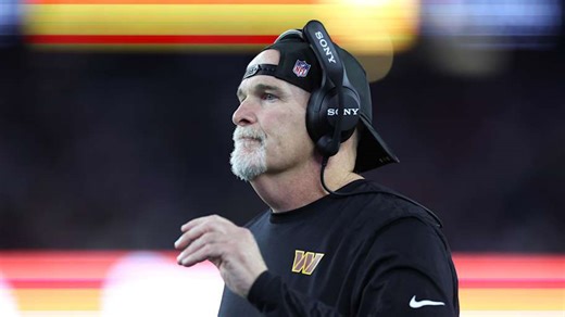 Commanders’ Dan Quinn takes brutal sideline hit bleeding after head hits ground