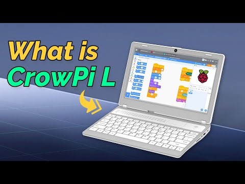 CrowPi L- Latest Raspberry Pi Laptop for Learning Programming and Hardware