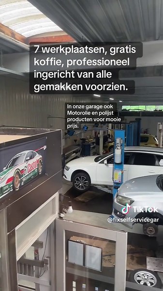 Hefbrug verhuur polijst machines gereedschap Motorolie en meer. alles onder 1 dak om aan je auto te klussen. Scherpe tarieven voor de beste service #autodetailing #carlift #foryoupagee #fffffffffffyyyyyyyyyyypppppppppppp #f #automotive #autorepair #hobby #autoestima #stipt #mechanics #youngtimer