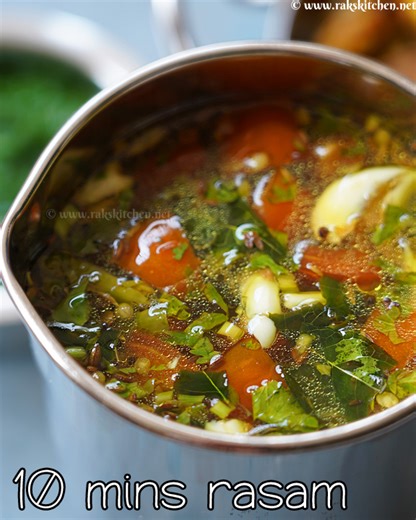 10 Minute Rasam recipe