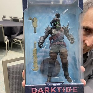 4.8K views · 299 reactions | FROM Todd McFarlane ➡️ GameStop McFarlane Day is HERE! Showing off our NEW Traitor Guard figure from the upcoming Warhammer 40,000 Darktide video game! Pre-orders available NOW ➡️ https://bit.ly/TraitorGuardVariant-GameStop Enjoy and Be Safe. TODD | McFarlane Toys | Facebook