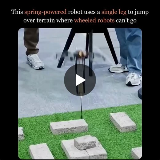 Spring-Powered Robot Jumps Over Obstacles | Somya G posted on the topic | LinkedIn