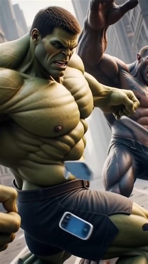 Hulk VS mobile monster 💪 Will he Save the City or Lose Everything 😱🔥 #hulksmash #hulkfist #shorts