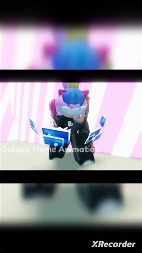 Galaxy Meme Animation #roblox #animation #fpyシ
