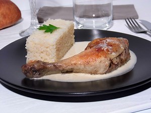 Poulet à la crème : recette facile et rapide