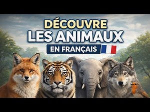 Découvre les Animaux 🐘🦁 Noms et Description en Français Facile | Vidéo Educative| Vocabulaire facile
