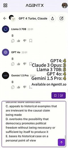 Top 5 AI models vs. LSAT logic questions