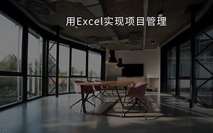 用Excel实现项目管理的功能