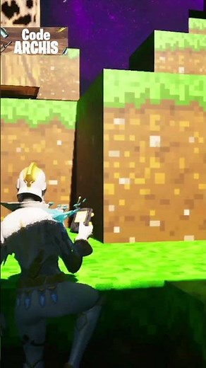 Map Minecraft sur Fortnite Creatif 2.0 #shorts