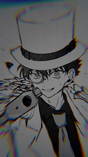 沢山リクエストありがとうございました🙏キッドです🃏 #イラスト #名探偵コナン #怪盗キッド