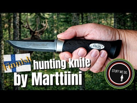 Marttiini Condor Big Game Fixed Blade Knife (5.25" Satin)
