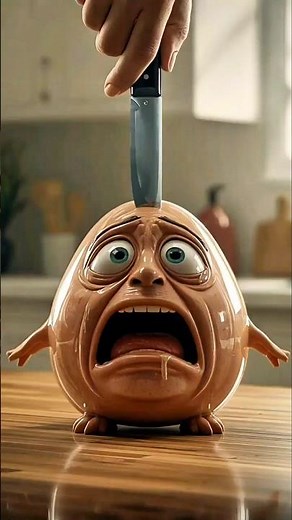 AI Bignay Fruit Screams While Being Cut 😱🍒 | Emotional AI Art by Ai With Rajjab