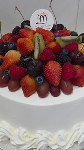 1.9K views · 75 reactions | Extra cakes for today! ✨ We have a few 9" round Merry Berry Cakes available! Our classic and bestselling vanilla butter cake layered with strawberries and whipped cream is soft, buttery, and perfectly balanced. This is also not too sweet, with just right amount of sweetness to let the fresh fruits shine.  #extracakes #merryberry #bestseller #cakes #cakesbymiriam #fruits #freshfruits | Cakes by Miriam | Facebook