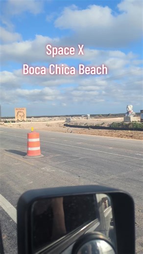 Exploring SpaceX at Boca Chica Beach in Brownsville, TX
