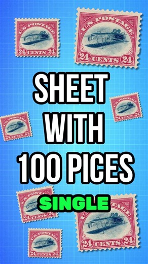 🤩 Unbelievable Rarity: The Inverted Jenny! ✈️✉️