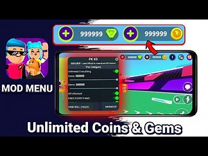 PK XD Mod Menu APK v11.2025 | Unlimited Coins & Gems, All Houses & Skins Unlocked