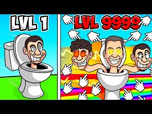 ROBLOX SKIBIDI TOILET RACE CLICKER! (world record)