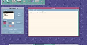 OpenBSD 6.2 + CDE: Solaris 10 color scheme and a high five for HP