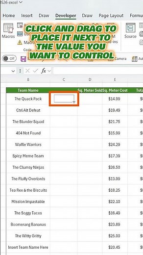How to Use Spin Buttons in Excel
