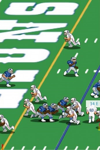 1980 Oilers vs Lions (highlight) Earl Campbell touchdown pass.