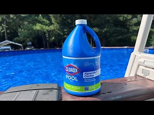 How to keep your pool crystal clear Algaecide + Clearifier