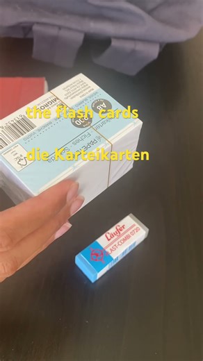 Learn German with the flash cards 📝