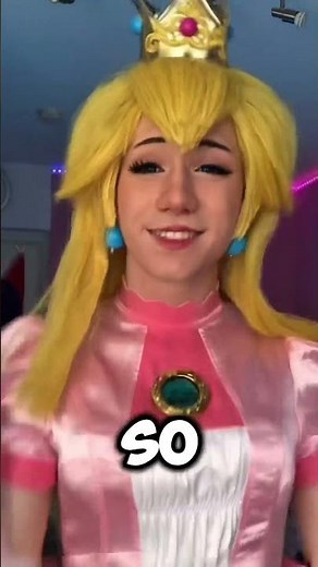 PRINCESS PEACH IS NOW AN ALIEN…👽 #shorts