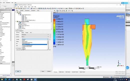 分离器颗粒流动