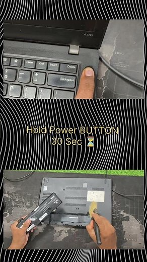 Laptop Not Charging Fix 🔋 | Easy 30 Second Solution #ytshorts