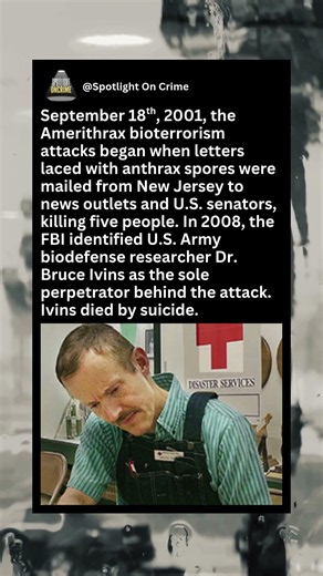 September 18th - The Deadly Amerithrax Bioterrorism Kills Five People #truecrimecommunity