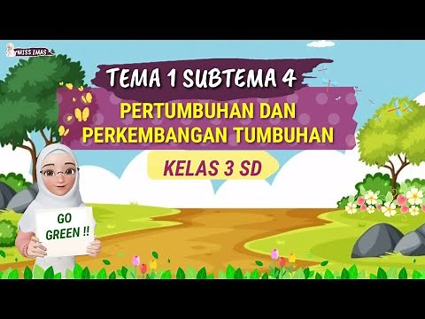 PERTUMBUHAN DAN PERKEMBANGAN TUMBUHAN KELAS 3 SD || MATERI IPA TEMA 1 SUBTEMA 4