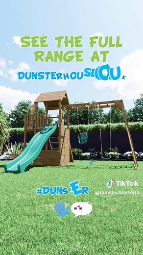 Fuel your child's imagination with a Dunster House Climbing Frame! 🧗‍♀️ Ready to reach new heights? Hold on tight! Our ground anchors on climbing frames ensure a rock-solid adventure. Can you guess how many anchors are keeping this frame in place? Comment your guess below and let the climbing challenge begin! 🌟 To share your Dunster House Climbing Frame builds with us, use the hashtag #dunsterfun💜 #DunsterHouse #DuntserFun #DunsterGarden #ClimbingFrame #PlaySystem #YouTube #Animation #Cartoon