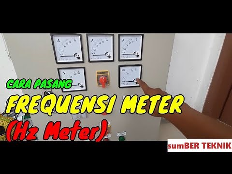 CARA PASANG FREQUENSI METER (Hz METER)