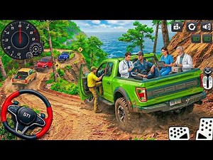 4x4 Offroad Jeep Driving Simulator 3D - Drive SUV 4x4 jeep Offroad Game - Android GamePlay