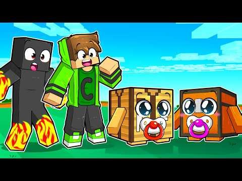 BLOCKS TURNED INTO BABIES in MINECRAFT!