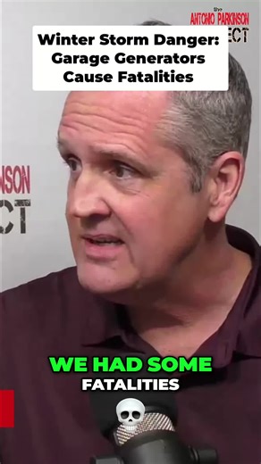 Generator safety 101: Garage generator = major risk. Keep it vented to avoid carbon monoxide poisoning! Check on elderly neighbors. #WinterStorm #SafetyTips #GeneratorSafety #CarbonMonoxide #CommunityCare