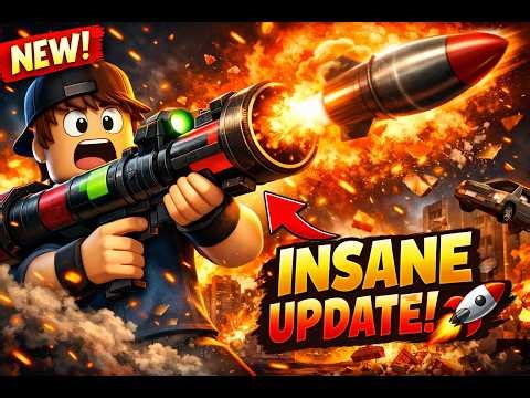 NEW ROCKET LAUNCHER UPDATE in Roblox 😱💥 (INSANE DAMAGE!)
