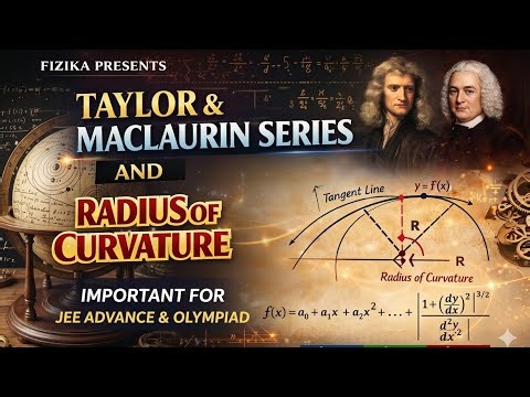 MASTERING TAYLOR SERIES AND RADIUS OF CURVATURE:THE CALCULUS OF CURVES |🔥JEE ADVANCE AND OLYMPIADS 🔥