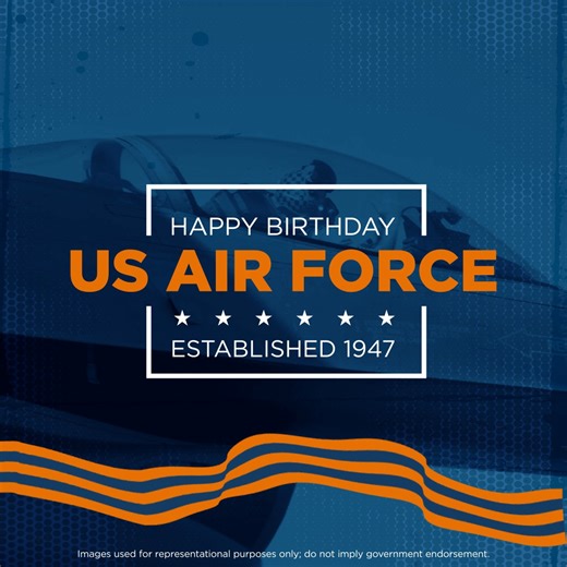 For 78 years, the Air Force has been a symbol of strength, innovation, and dedication. Here's to a remarkable legacy, and to many more years of reaching new heights. Aim high, fly-fight-win! ✈️ Tag your favorite Airman in the comments below! | Navy Federal Credit Union