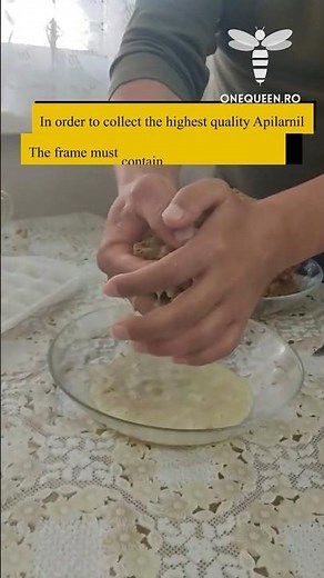 In order to collect the highest quality Apilarnil, the frame must contain drone larvae aged around..
